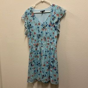 Cute Ming Short Flowery Casual Dress